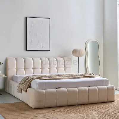 Elegant Soft Upholstered Bed Frame