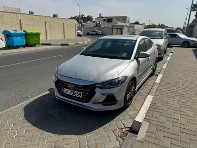 HYUNDAI ELANTRA 2018 SPORT SILVER 1.6L TURBO GDI 4-CYLINDER