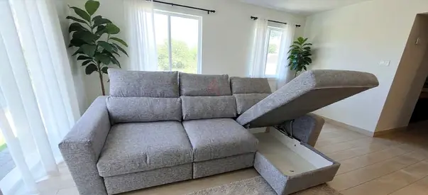 Ikea eskilstuna L shape sofa bed