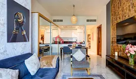 Luxury &amp; Bright 1BR Apartment | Amna Tower, Business Bay | Fully Furnished | Ready to Move In