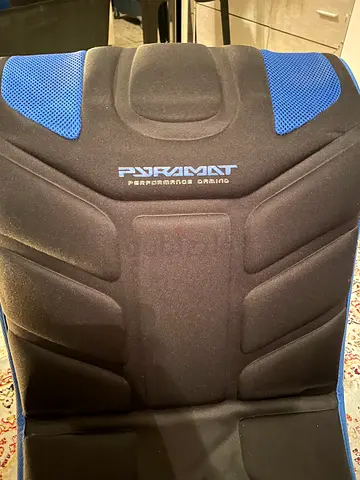 QTY: 2 - Pyramat Performance Gaming Seat Back Rest and built-in speakers - Good Condition