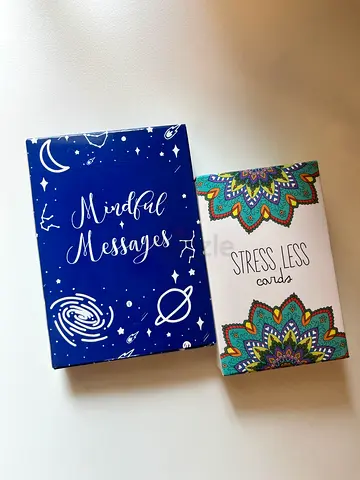 Positive Affirmations Cards (Set of 2)