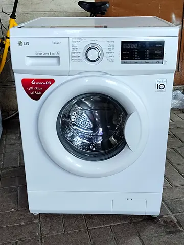 LG 8kg Front-Load Washing Machine - Working Condition