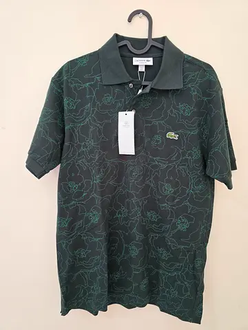 Lacoste Original L.12.12 Flower Print Polo Shirt
