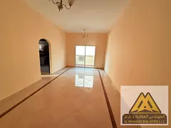 Two-bedroom apartment with a living room for rent in Al Nuaimiya 1, Ajman, near Al Hikma School, at