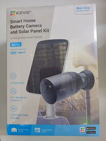 Battery Solar Security wireless Camera 4k (8MP))