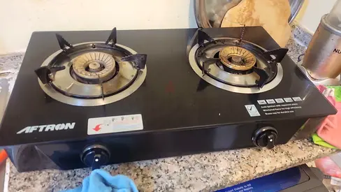 Afttron Double Burner Gas Stove