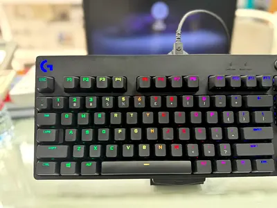 Logitech G Tenkeyless (TKL) Mechanical RGB Keyboard - Used