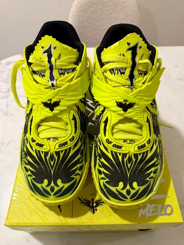 Bright Yellow puma MB05 basketball Shoes
