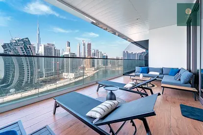 Exclusive Furnished 1BR Apartment | Terraces Marasi Drive |Full Canal & Burj Khalifa Views