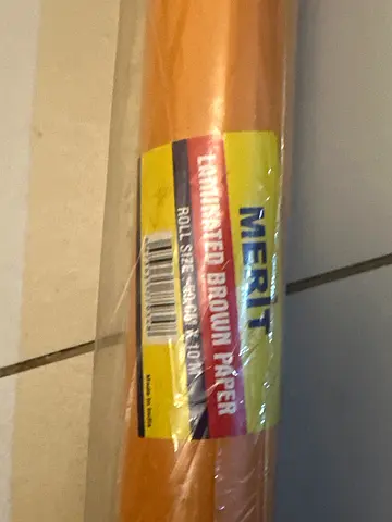 Merit Laminated Brown Paper Roll