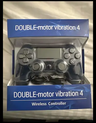 Wireless Controller with Double Motor Vibration