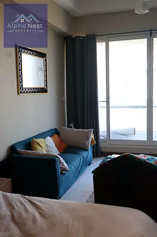 Furnished Studio | Balcony | Premium Location