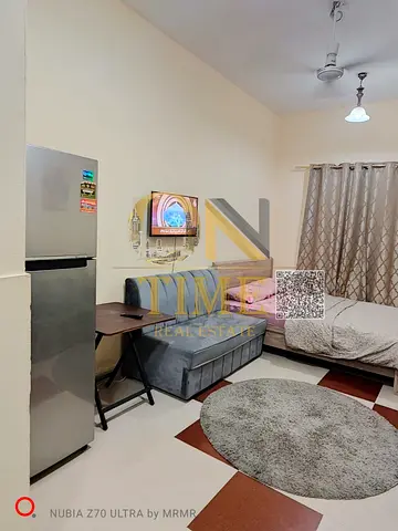 فرصة مميزه جدا استوديو مفروش مطبخ مجهز با الكامل موقع مميز جدا قريب من كورنيش عجمان قريب من الخدمات الأساسية و الترفيه