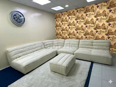 Marina home luxury comfortable sofa with ottoman