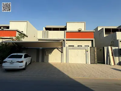 Ready-to-move-in villa with air conditioning, water, and electricity in Al Yasmin, directly behind the mosque.