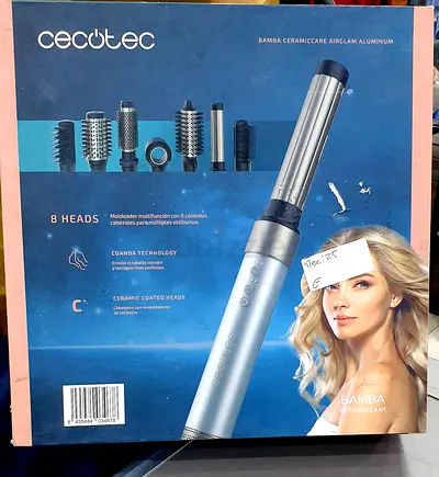 Cecotec Bamba CeramicCare Airglam Aluminum Styling Tool