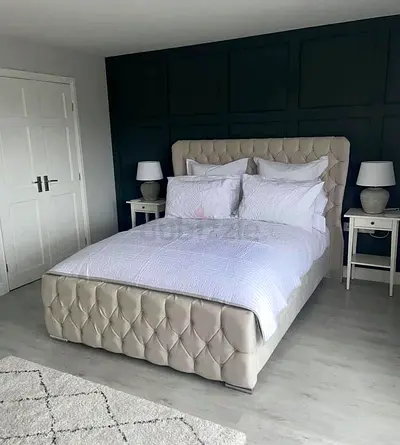 Brand New Luxury Queen Size Fully Customisable Bedframe,Hydraulic Storage Can be Installed