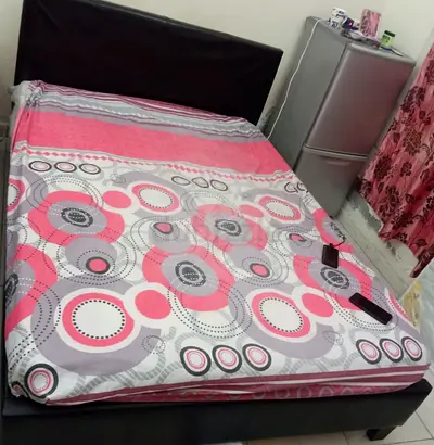 Fully furnished bath attached room for Indian working couple near Al Qusais - DAFZA Metro Dubai