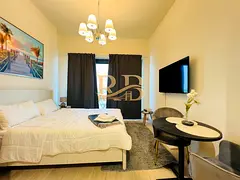 Cozy Furnished Studio || Middle Floor || Amenities View || Ready to Move