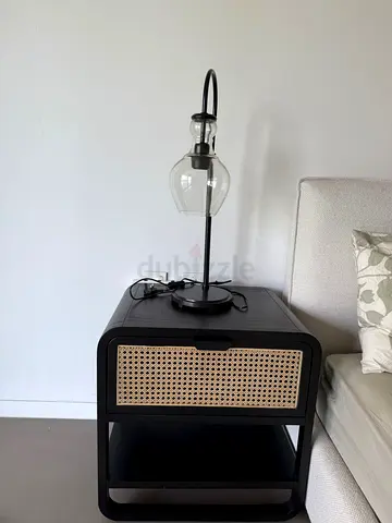 Table lamps 2pcs crate and barrel