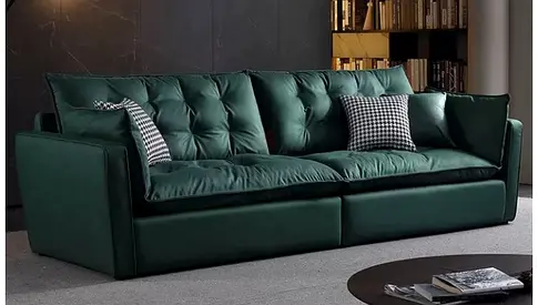 Stylish Green 2 seater Sofa for Living Room
