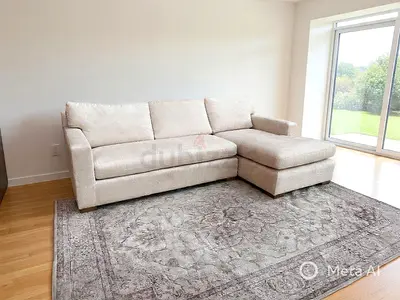 Top Quality Cratebarrel  axis Premium quality L shape sofa