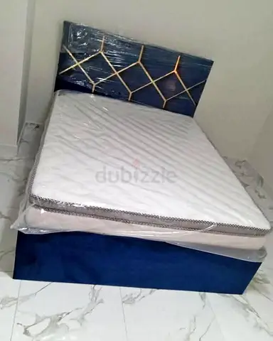 Stylish Modern Queen size Bed including mattress Brand new Queen bed storage family bed double bed