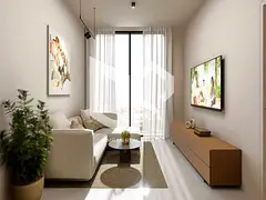 Looking for a low entry investment with flexible payments? This 1BR apartment is your perfect start!