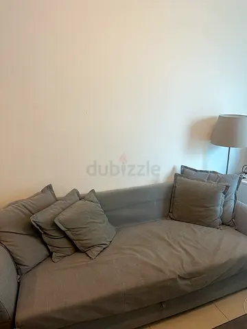 70% OFF! Modern Light Grey Sofa Bed with storage