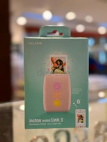 Fujifilm Instax Mini Link 3 Smartphone Printer - Rose Pink