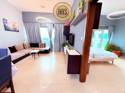 Chiller free very nice 1bhk with fully furnished all facilities in al furjan Dubai