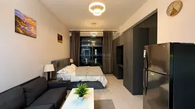 FLEXIBLE PAYMENTS | Fully Furnished Studio | Crystal Residence Next To Circle Mall