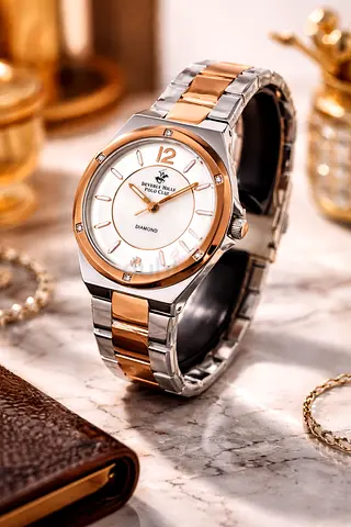 Elegant Diamond Watch Ladies First Classic