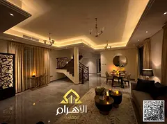 Luxury villa ready to move in for sale in Al Helio area – includes water, electricity and air cond