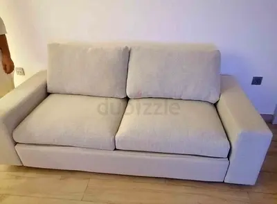 Light Grey 2-Seater Sofa — Good Condition