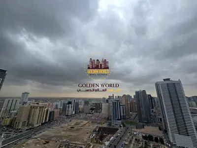 Luxury 3BR Apartment with Al Qasba & Lake View | Balcony | Free AC | Maid Room | Full Facilities (SE)