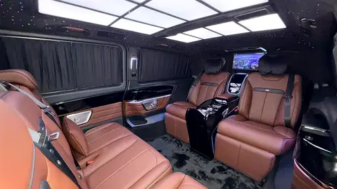 NEW ARRIVAL 2026 MODEL VIP MERCEDES GCC V300 with ADDITIONAL REAR AC - 2 Years Warranty by VLINE