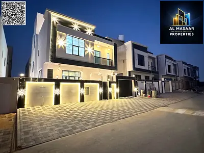 فيلا فاخرة G+2 للبيع في الحليو 2 عجمان السعر شامل رسوم التسجيل و التمليك و أجهزة المكيفات