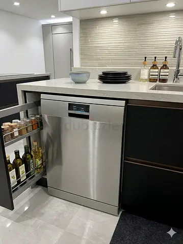 Siemens home Connect Dishwasher,  14 place settings 60Cm, Stainless Steel, Lacquered Sn27Zi48Dm