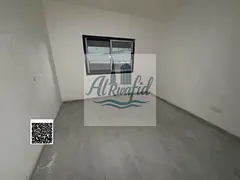 For annual rent: a brand-new (first tenant) one-bedroom and living room apartment in Al Nuaimiya 1.