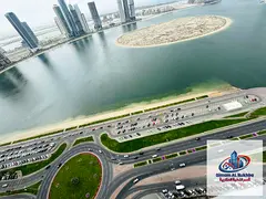 2BR sea view apartment in Al Khan for AED 70,000 yearly with premium features and full services