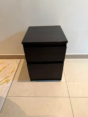 Stylish Two-Drawer Nightstand