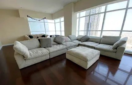 Modular Premium quality pan Emirates pianca feather filled with Ottoman