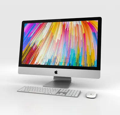 Apple iMac 27 5K Retina 64 GB + Apple Keyboard  Mouse