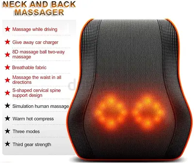 Brand New Back Neck Massager Cervical Spine Pillow Massager Neck Massager Pillow Neck Waist