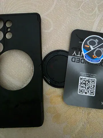 Samsung 25 Ultra Black case with stand