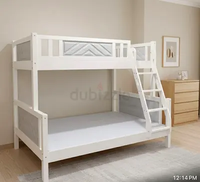 Brand New solid Wood Bunk bed its very comfortable with Good Quality mattress