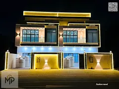 Townhouse for sale at ajman| al Yasmeen area| 5 master rooms, majlis, hall|, roof | freehold | the p