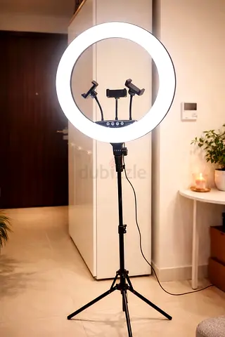 Ring Light with Stand and different colours